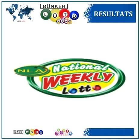 national weekly lotto results